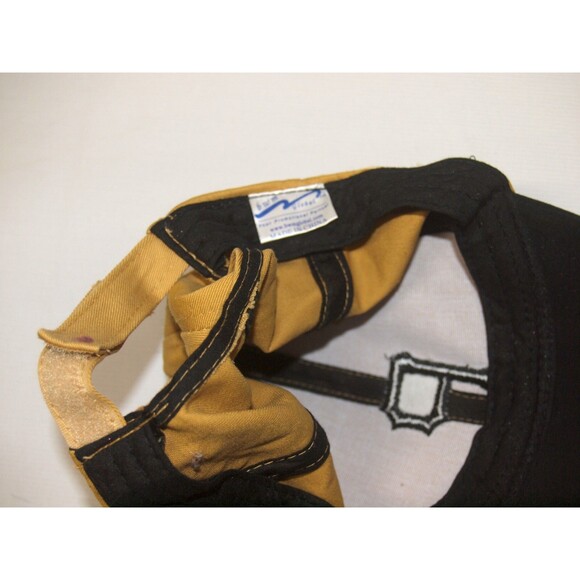 Pittsburgh Pirates Hat MLB Baseball Cap Unisex Black and Gold NEW Unisex Adult - Picture 6 of 6
